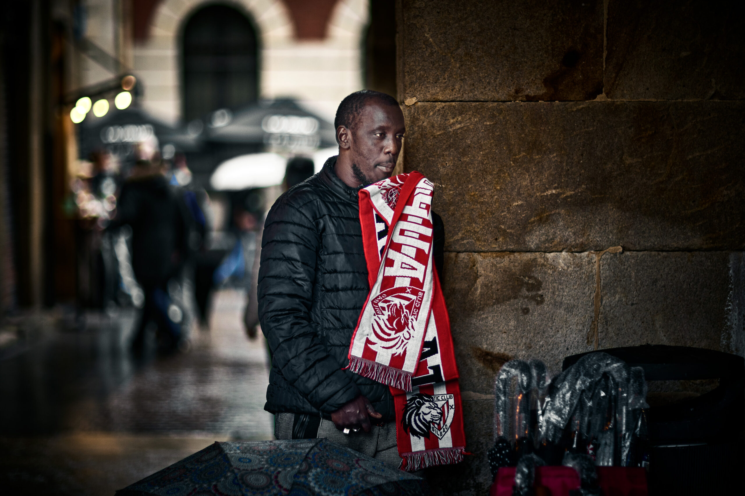 Bilbao - Plaza Nueva op zondag